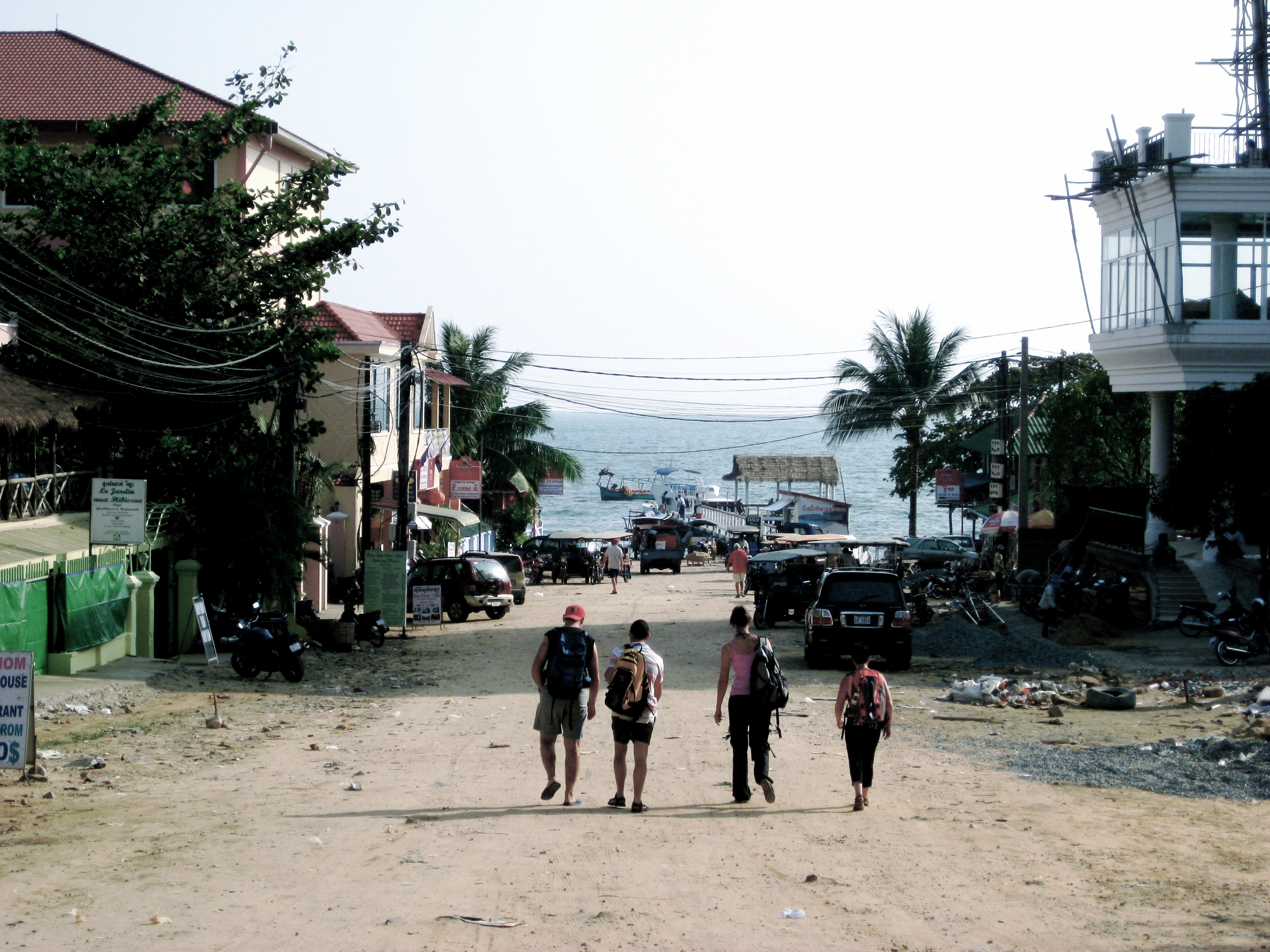 Road to the Beach, Sihanoukville