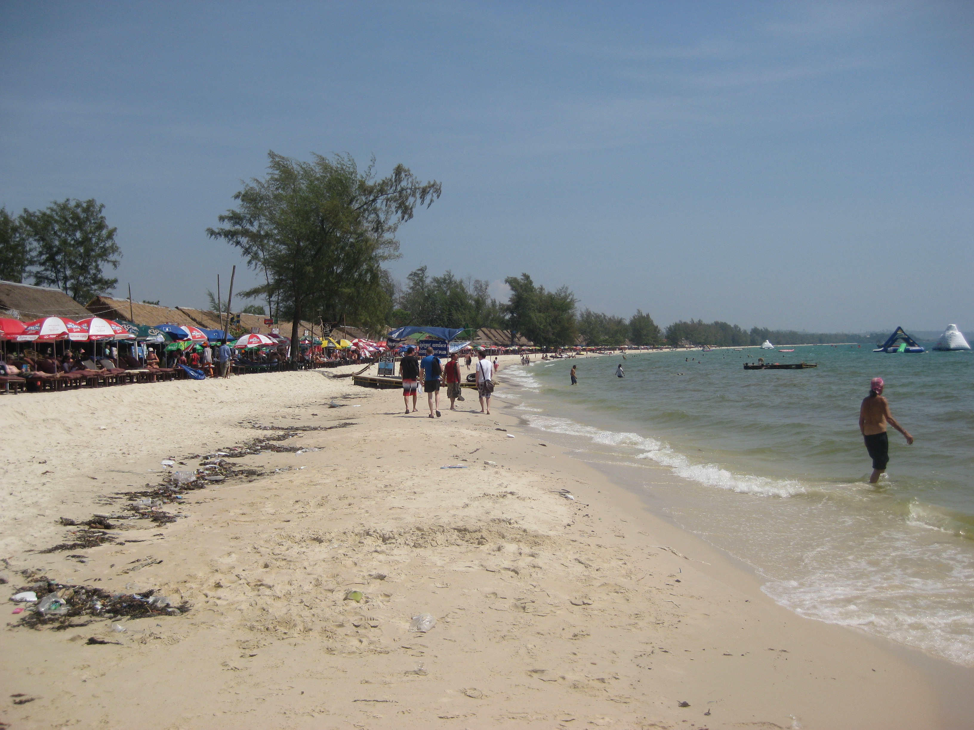 The beach, Sihanoukville