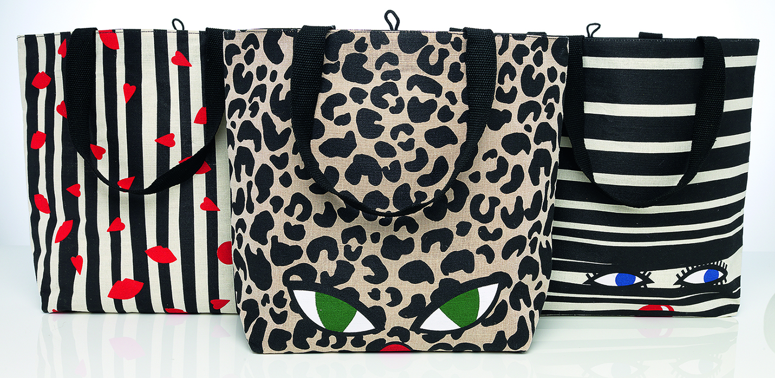 Lulu Guinness Tote Bags for Red Nose Day £5