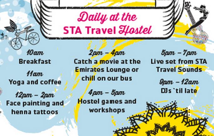 STA Travel at Bestival 2015