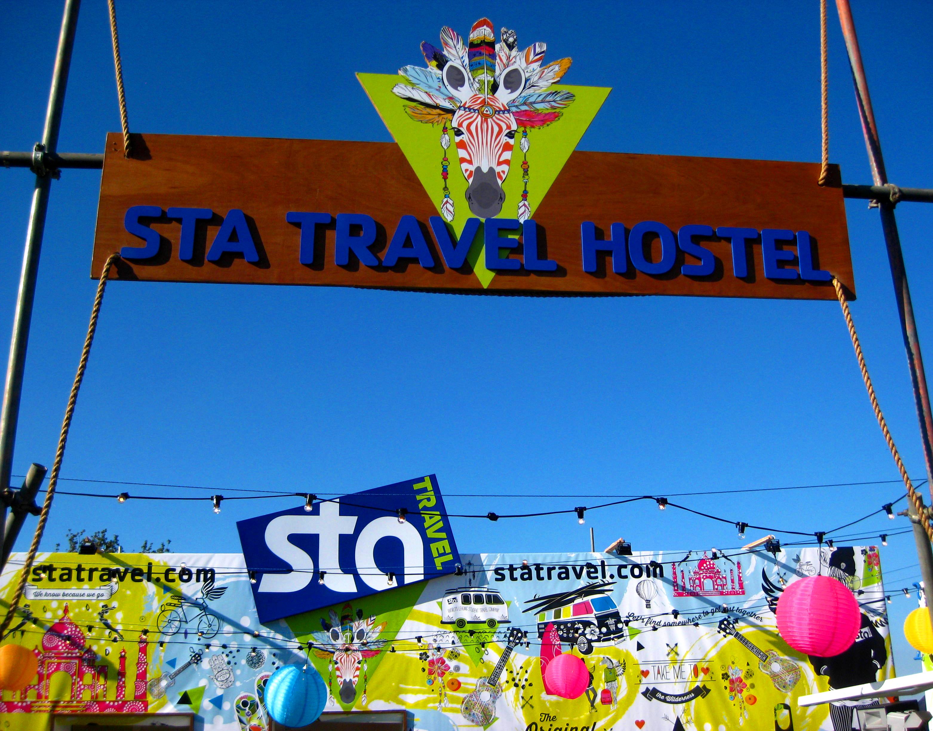 STA Travel Hostel at Bestival